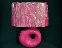 Светильник настольный Мелодия Света Ракушка 220В Е27 60Вт Розовый